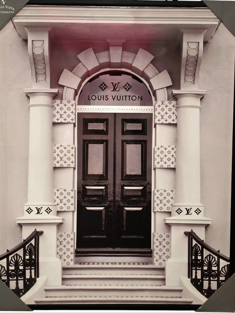 Studio Vista Photography Louis Vuitton Architectural Fashion House Wall Decor